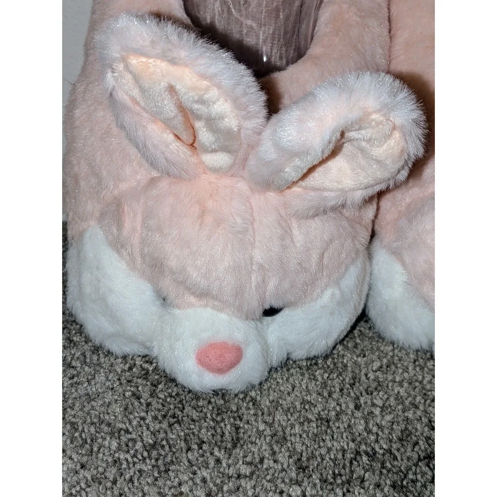 Bunny Slippers Plush Animal Slippers‎ Cute Rabbit Slippers Size 5-6 NEW